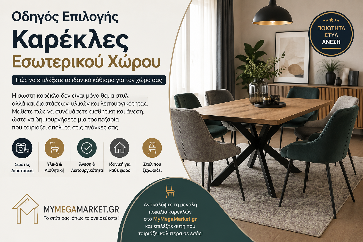 Καρέκλες εσωτερικου