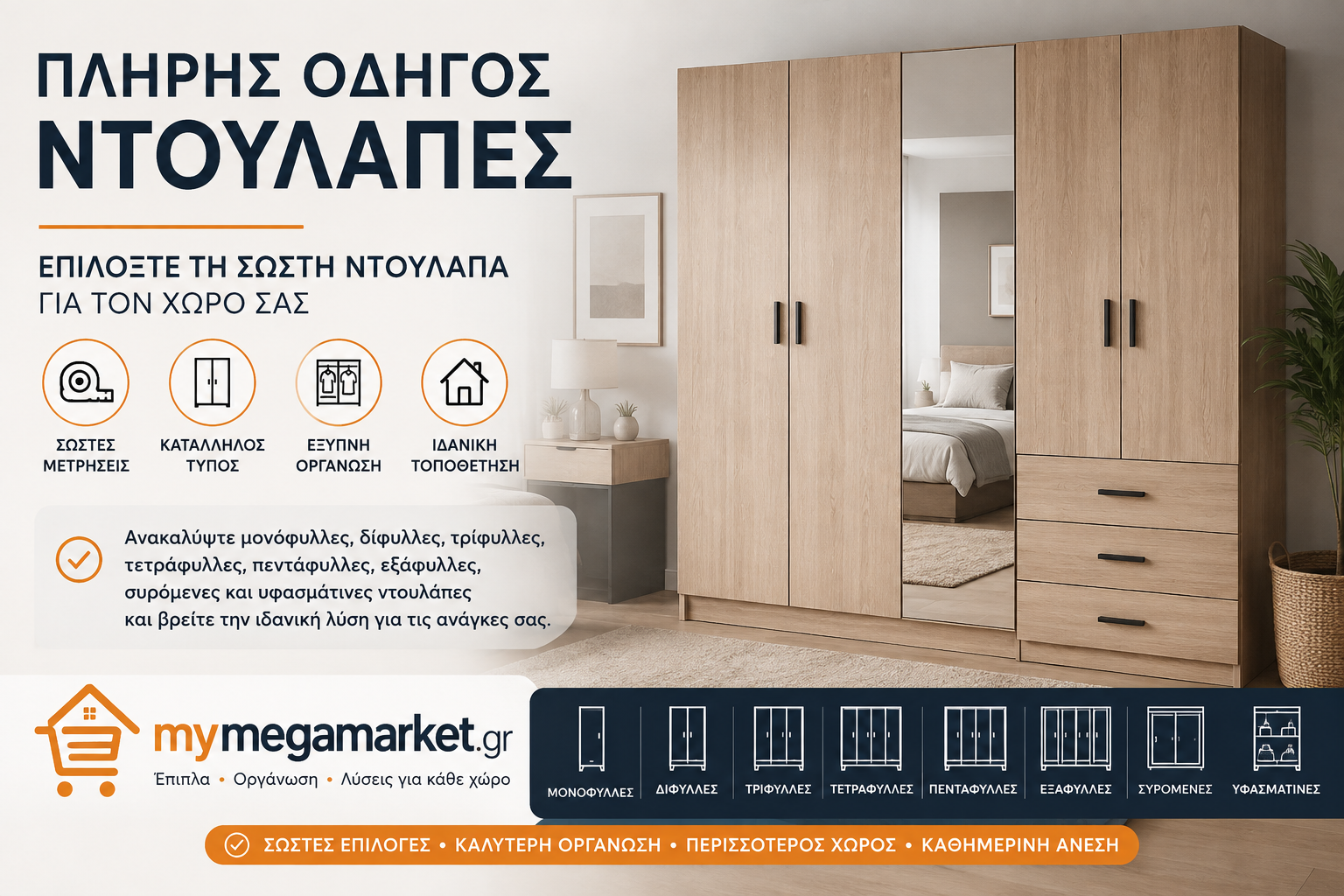 Ντουλάπες ξύλινες